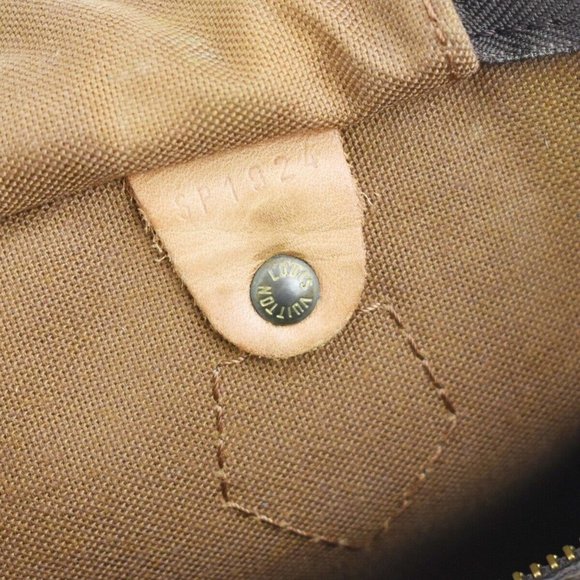 Authenticity Guaranteed LOUIS VUITTON Speedy 30 Travel Hand Bag Monogram Leather - Picture 6 of 16